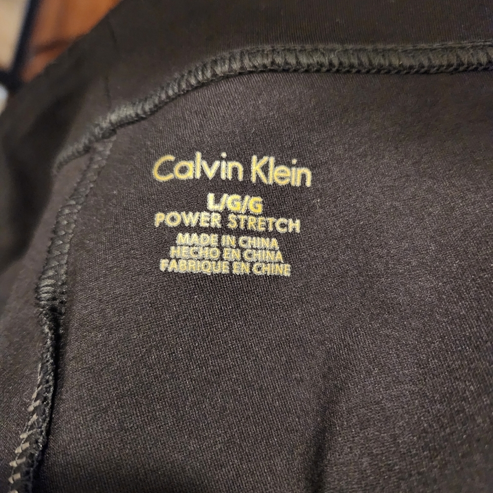 Calvin Klein Black Slim Fit Pants FITS LIKE XL - Picture 8 of 8
